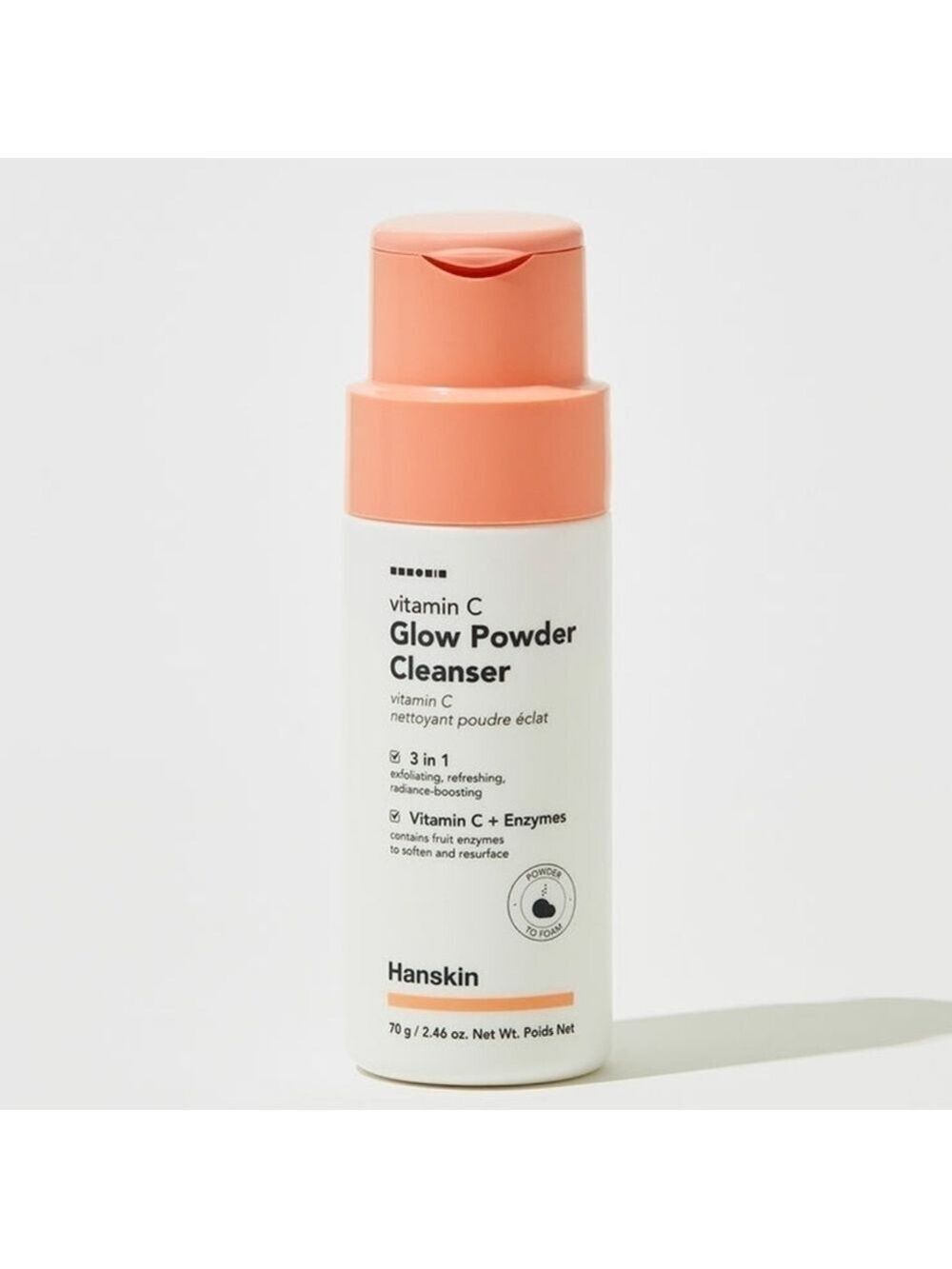 Hanskin Vitamin C Powder Cleanser | NEW | 70mL 2.46oz